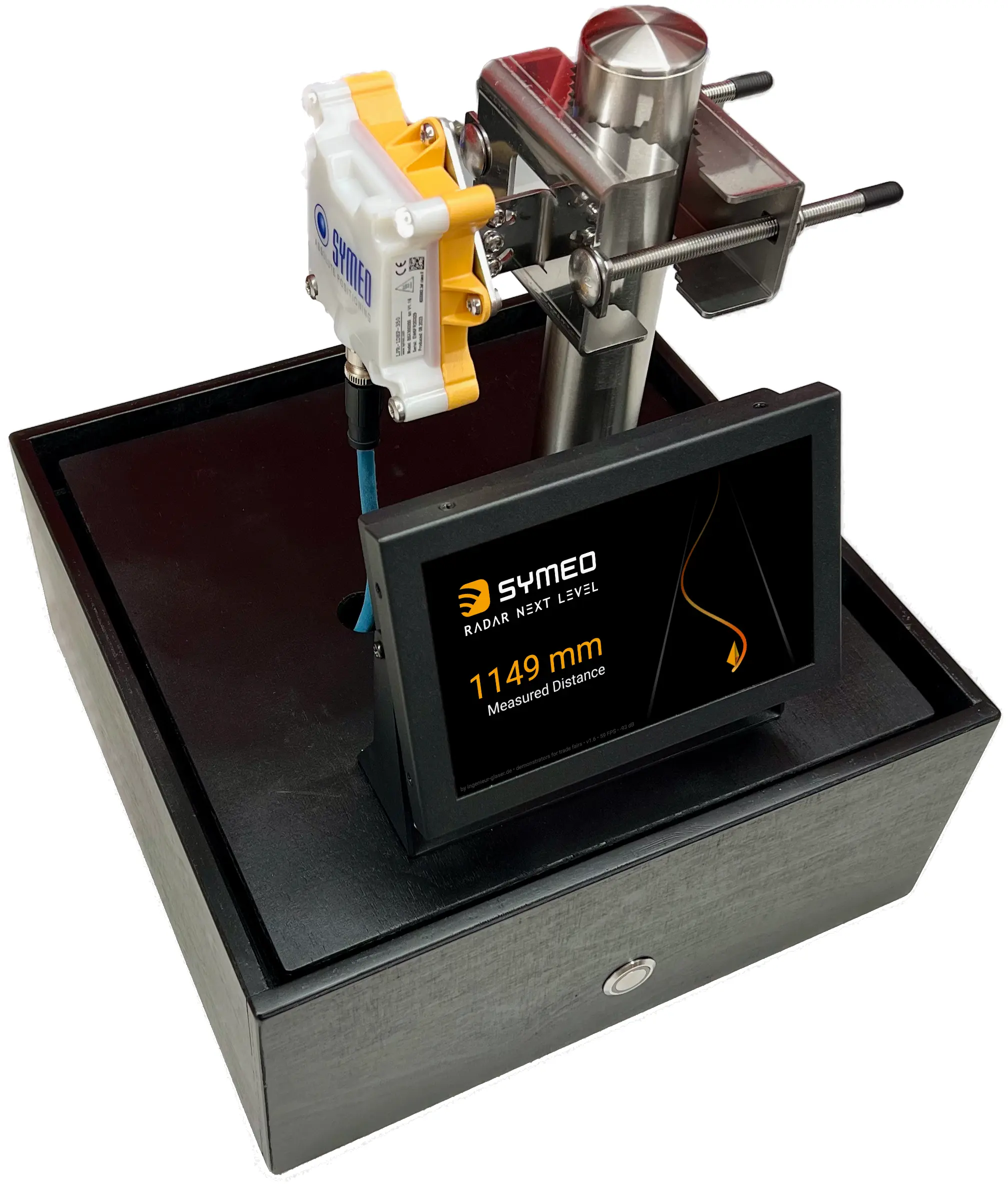 Projekt-Radar-Demonstrator-Modul-Radar-mit-Sensor-Display-freigestellt