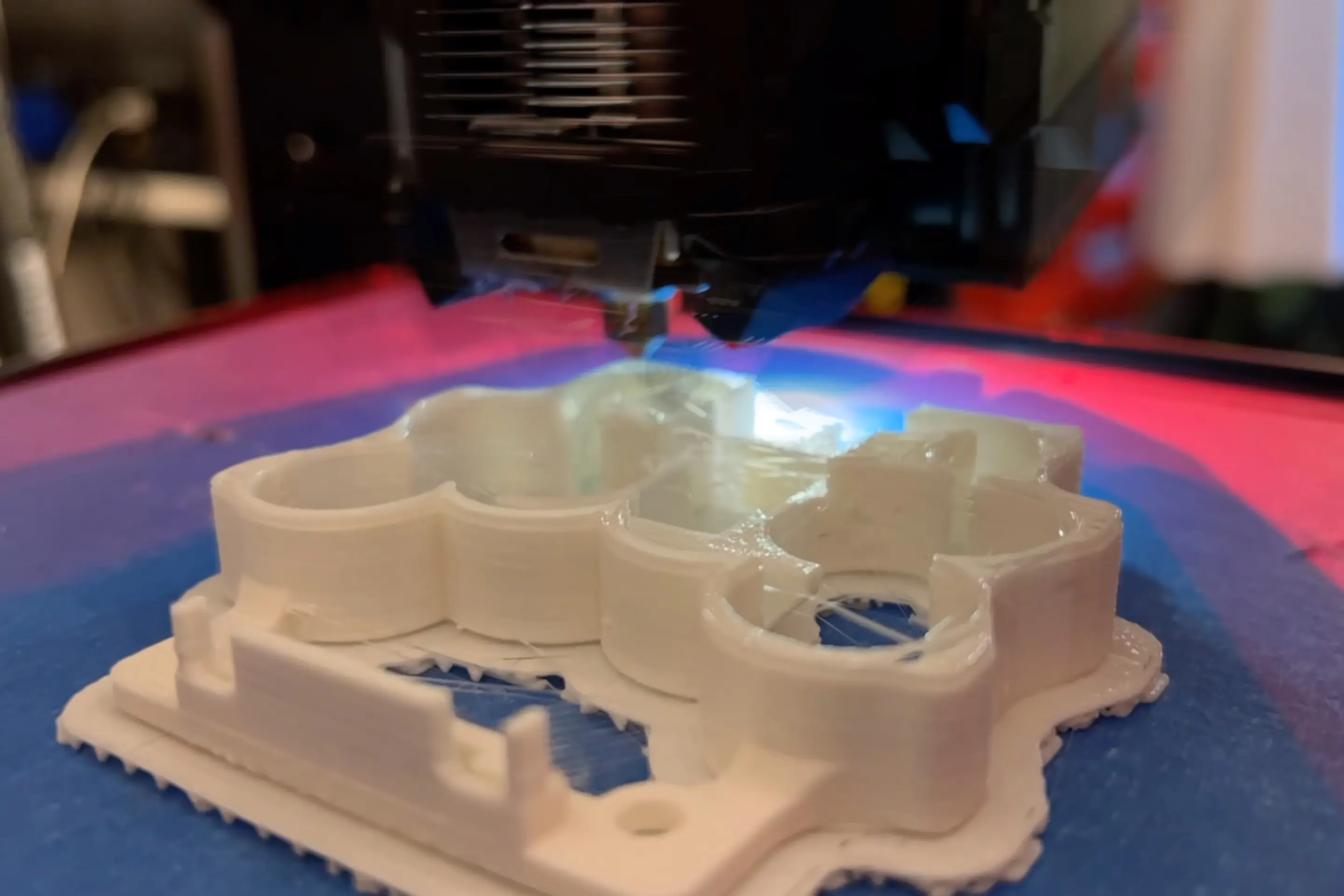 Projekt Sensor Box IMU Fertigung 3D Drucker Inlay