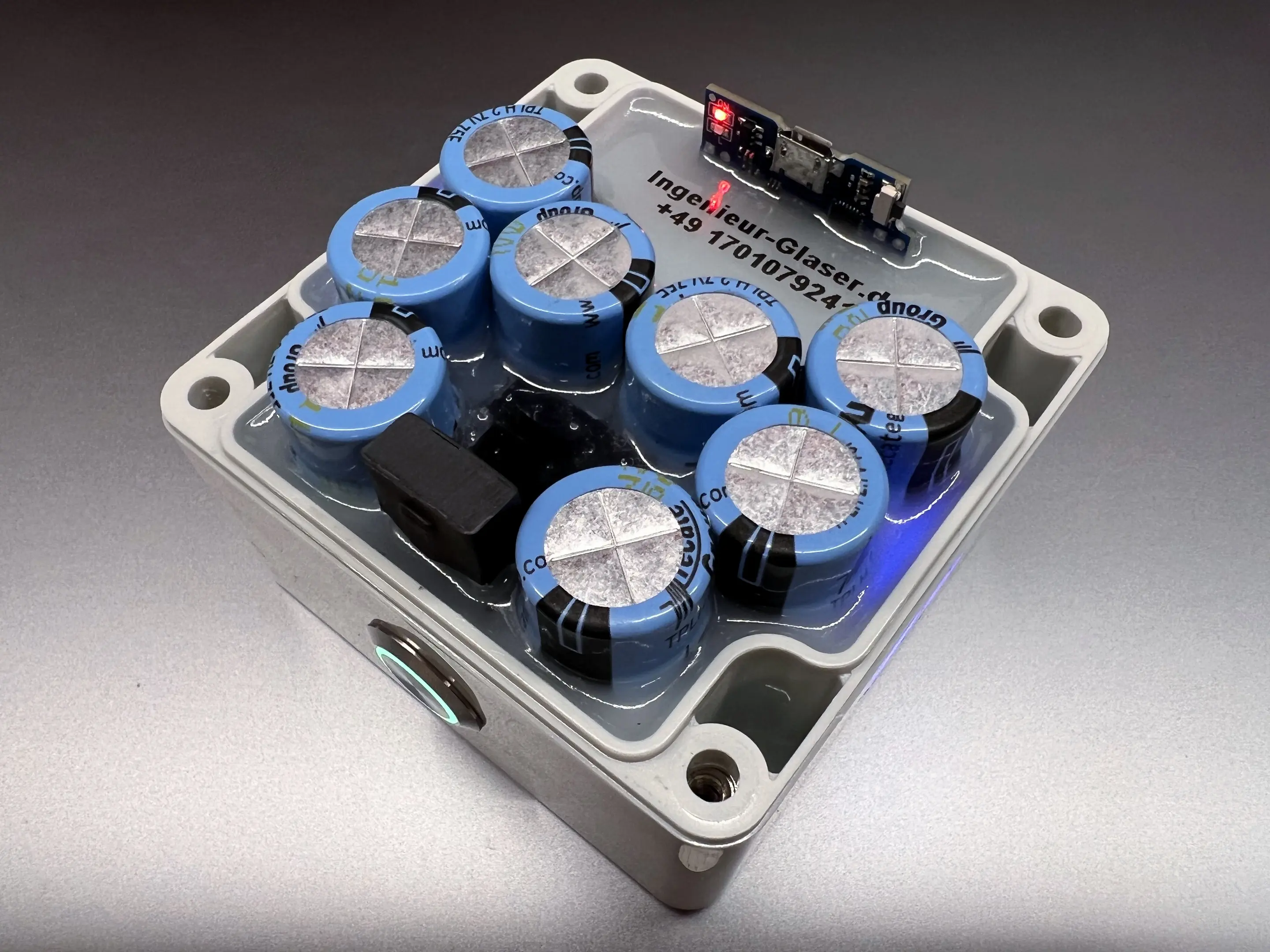 Projekt Sensor Box IMU Produktfoto Box