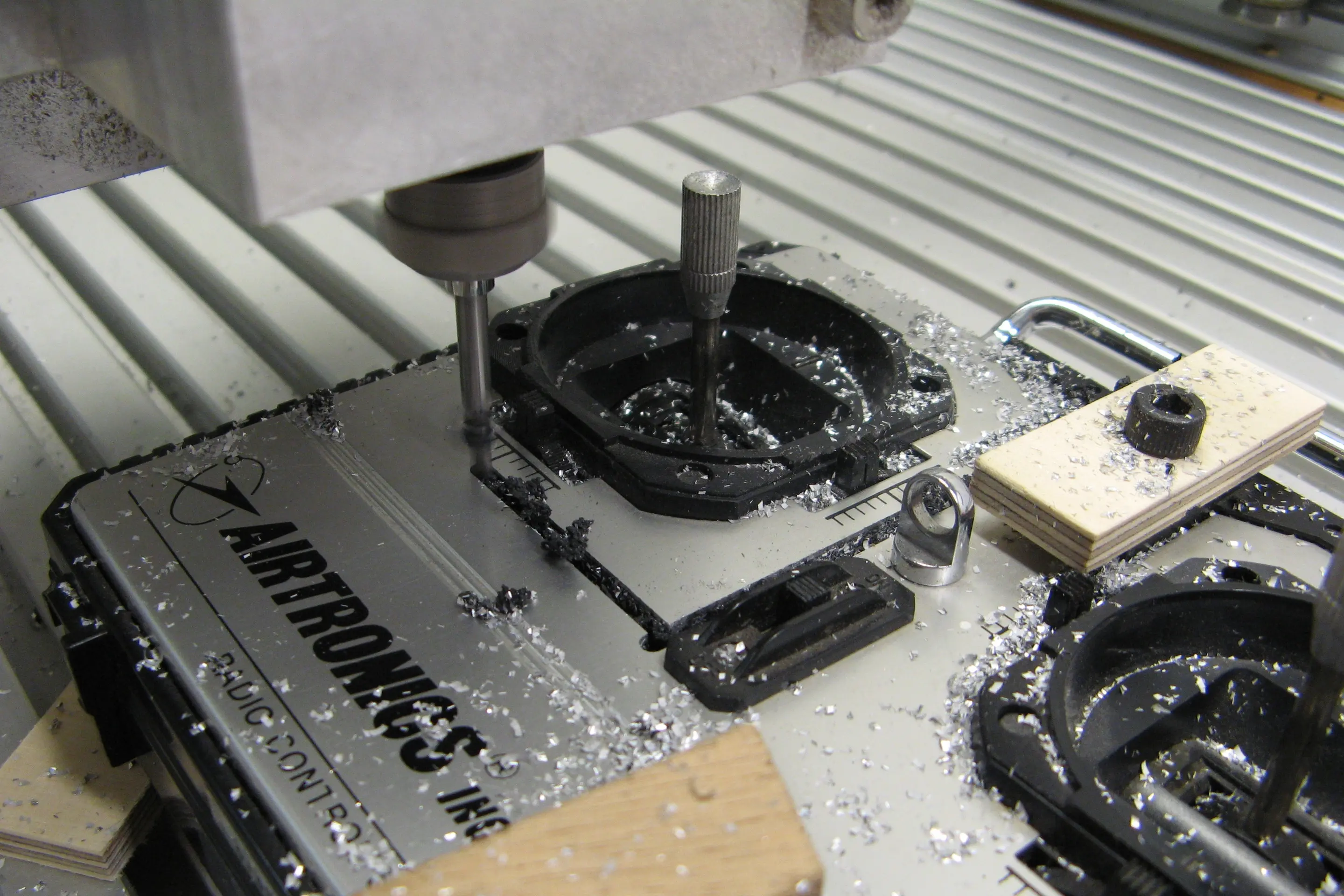 Projekt Wasserwerfer CNC Fraese RC Fernbedienung