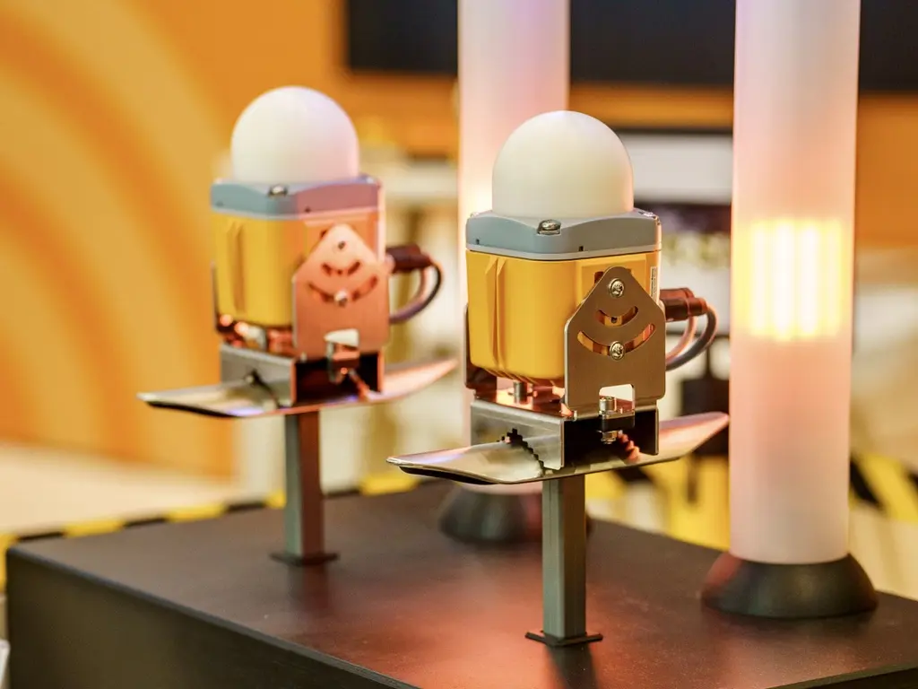 Messebau Messeexponat Funktionsmodell Vorführmodell Sensoren