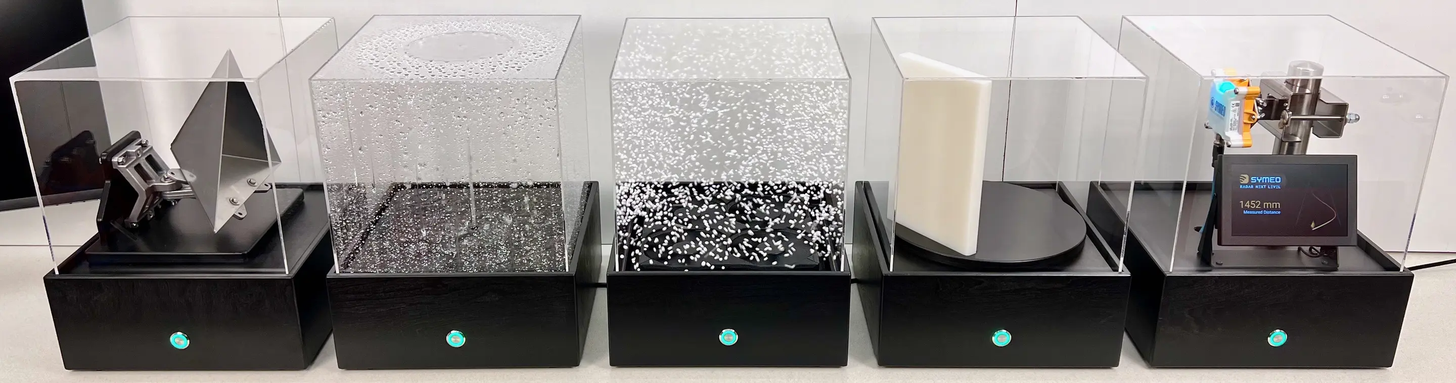 projekt messe demonstrator alle module von radar bis reflektor zugeschnitten