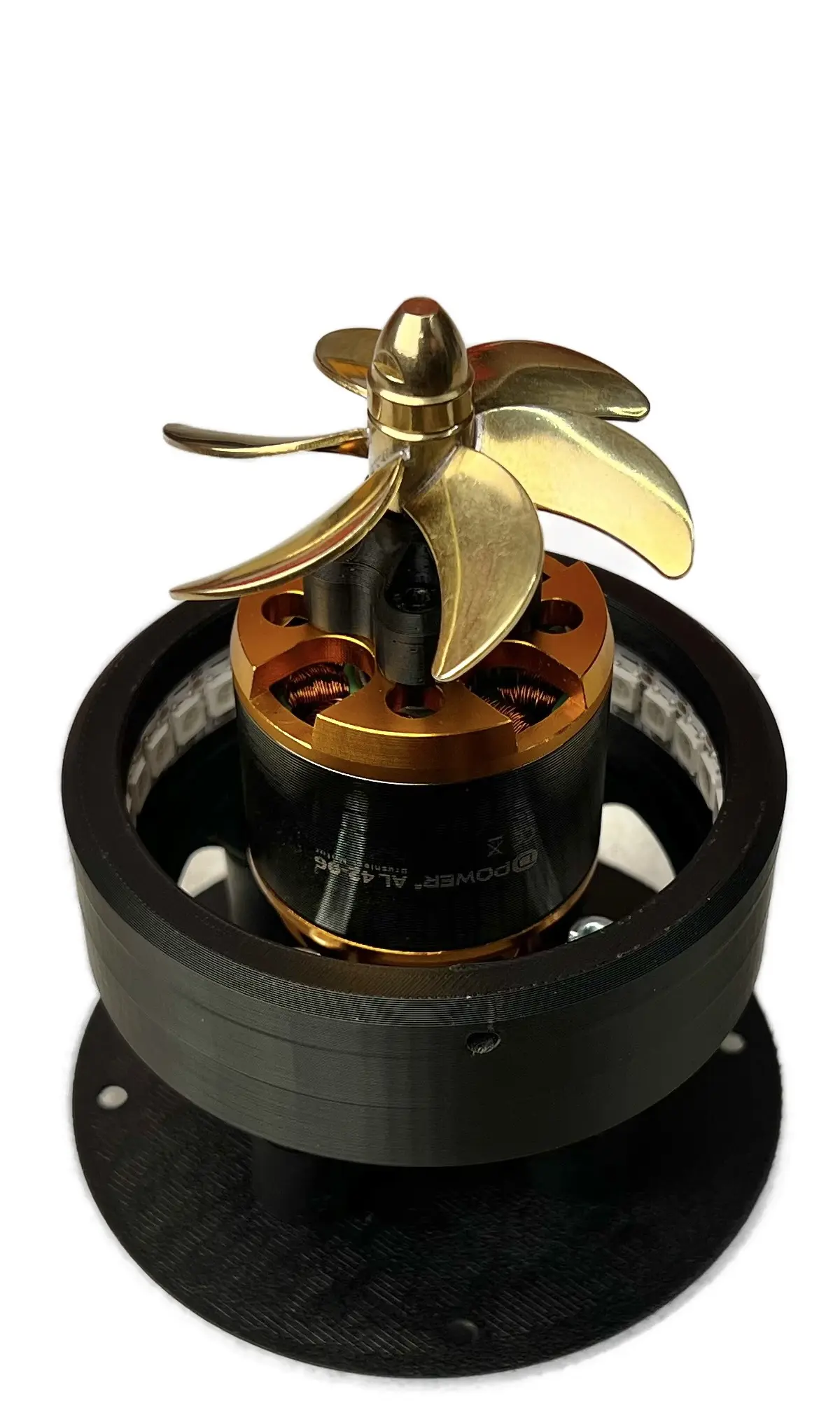 Projekt Messeexponat Antriebseinheit Brushless Motor Kühlung