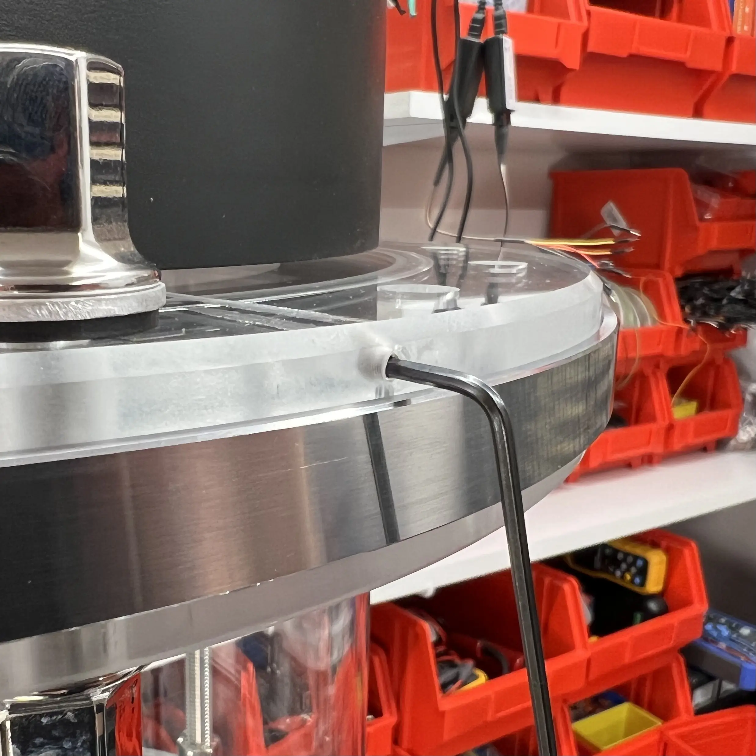 Projekt Messeexponat Details Entlüftungsventil Schraube