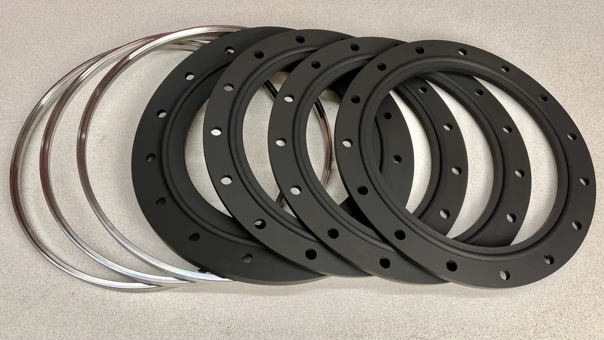 Projekt Messeexponat Dichtungen und Edelstahlringe