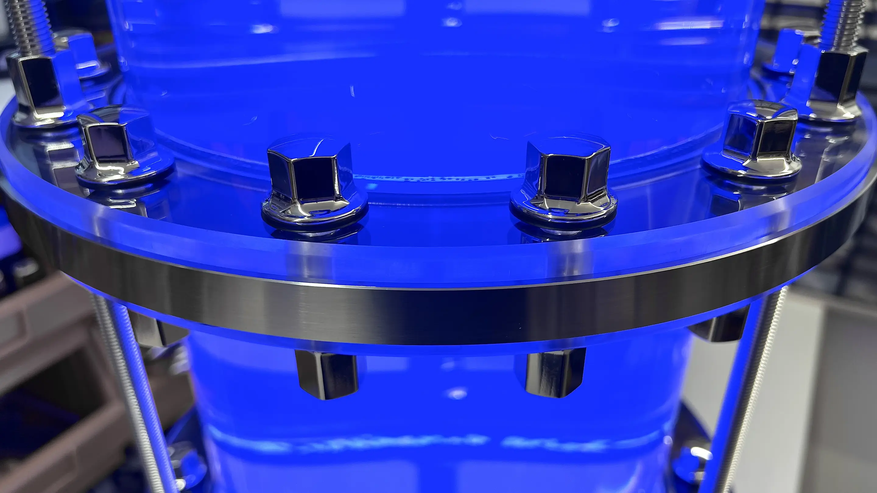 Projekt Messeexponat Flansch Dichtung Verschraubung