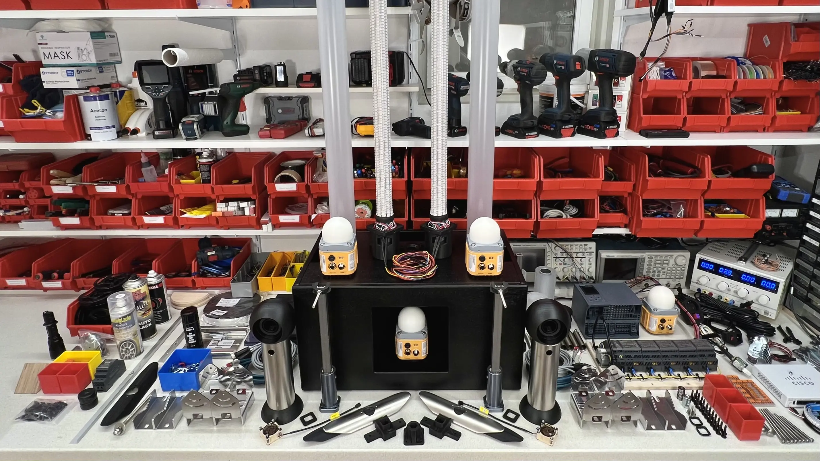 Projekt Radar Demonstrator Komponenten Elektronik Hardware Material