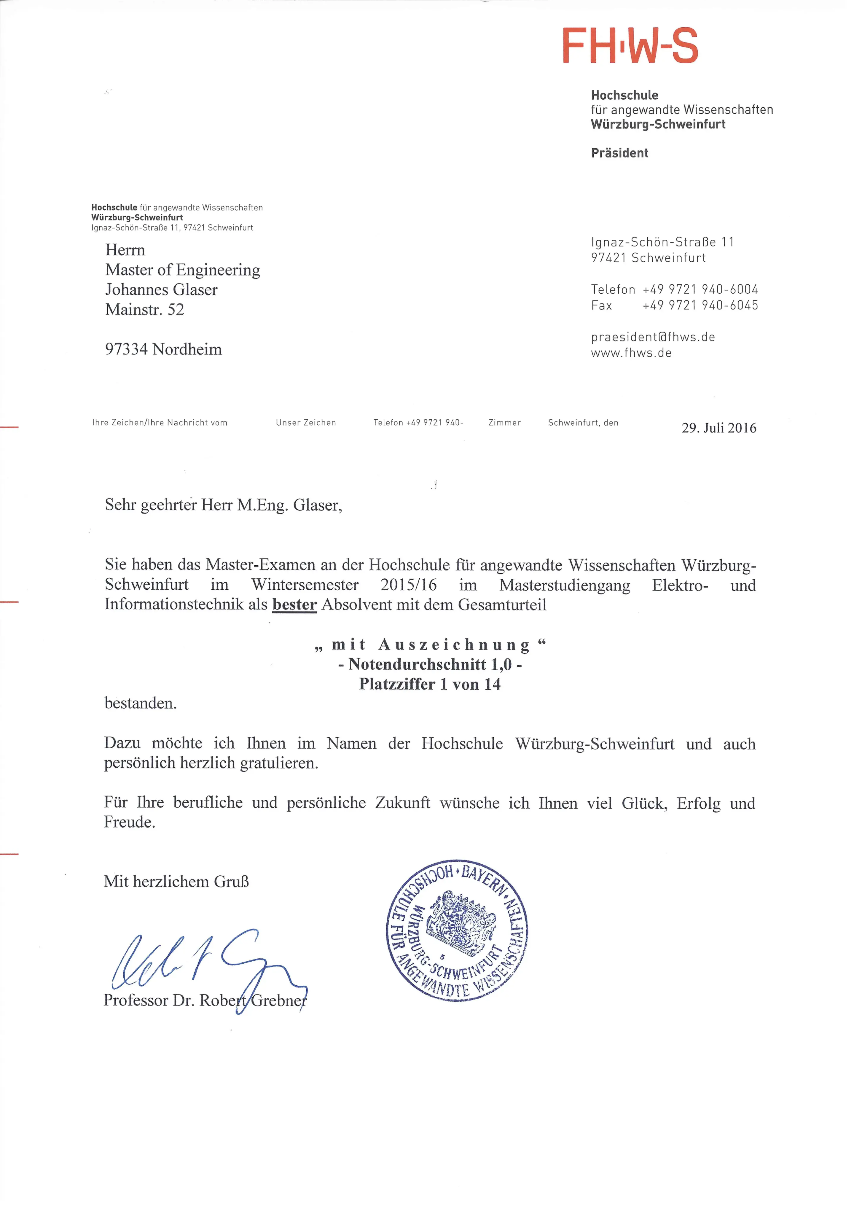urkunde 3 2016 07 29 ehrung master bester fh