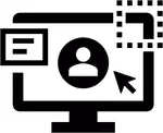 Icon-computer-screen-person-profile-program