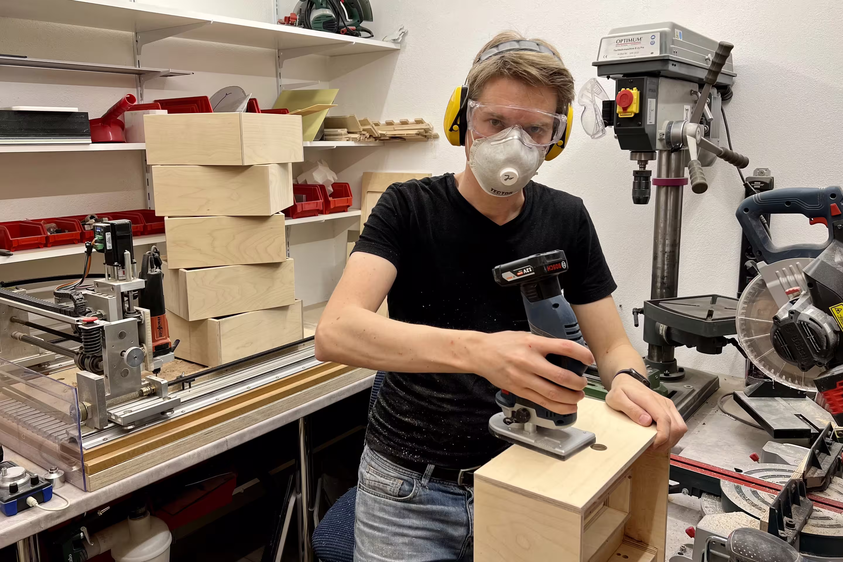 Messebau Werkstatt Johannes Glaser Messebauer Fertigung