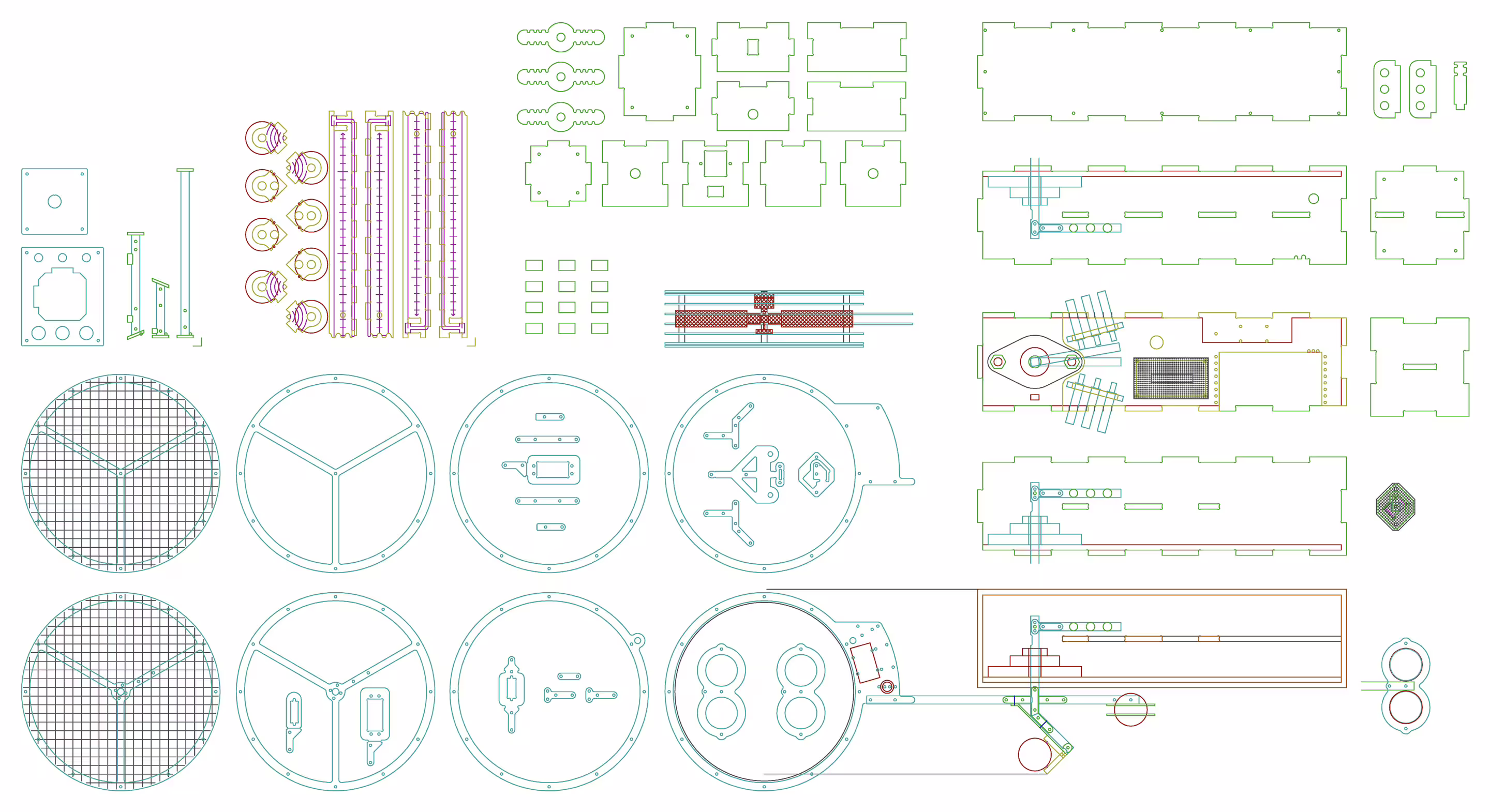 Projekt Kugelwaage Konstruktion AutoCAD Zeichnung CAD
