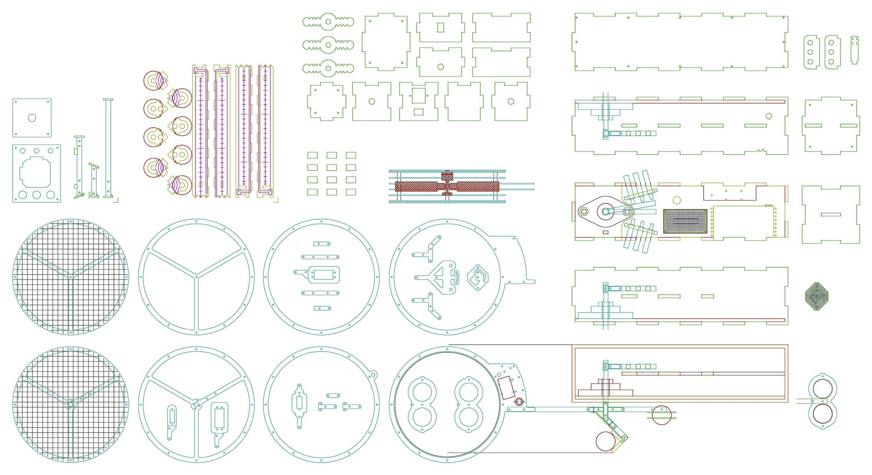 Projekt Kugelwaage Konstruktion AutoCAD Zeichnung CAD