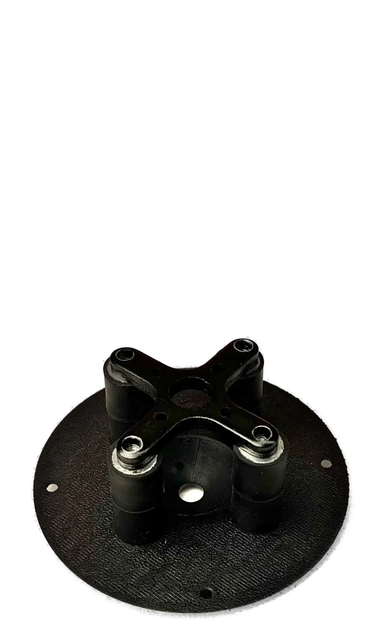 Projekt Messeexponat Antriebseinheit Brushless Motor Distanzbolzen aus Gummi
