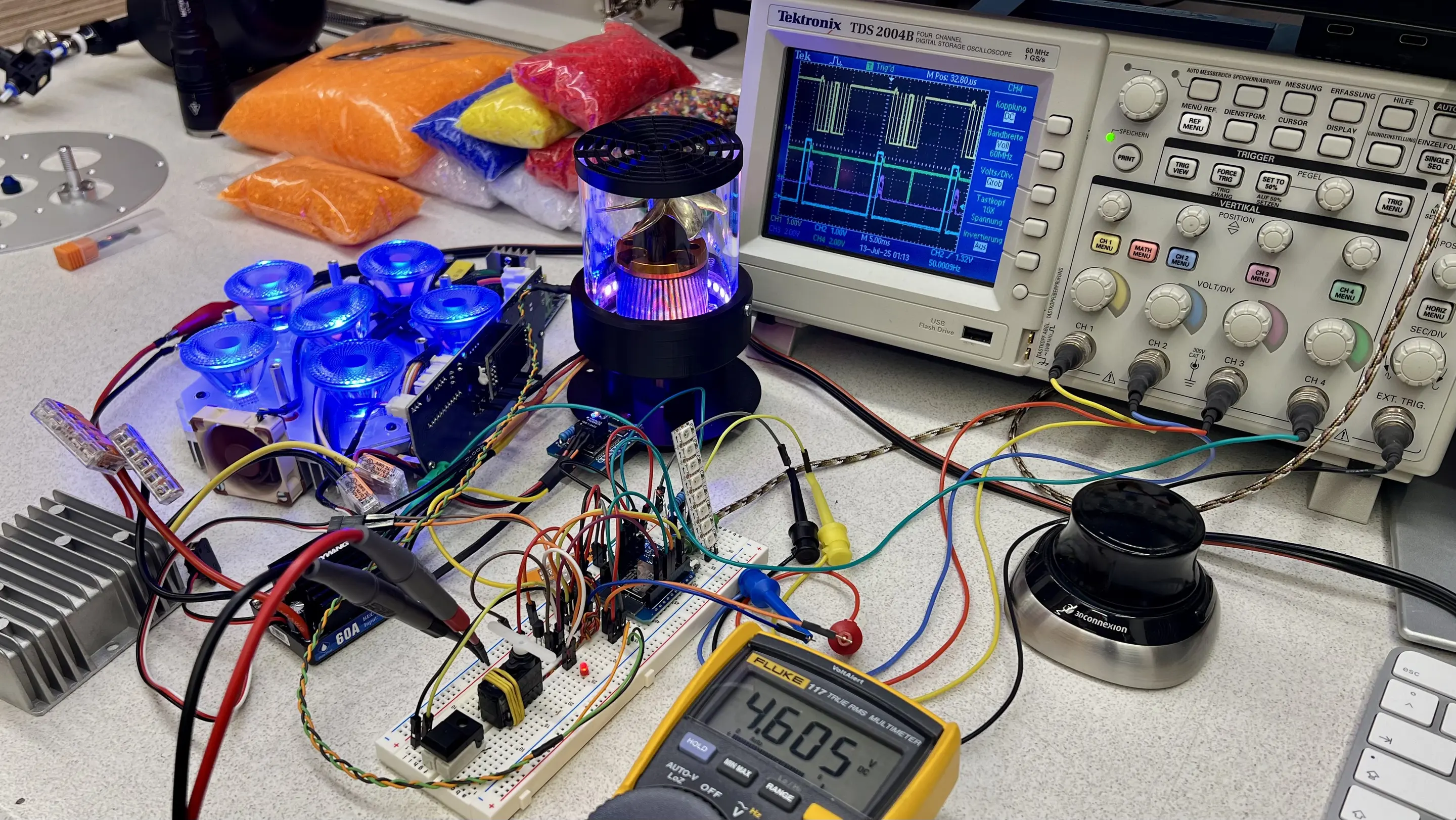 Projekt Messeexponat Elektronik Entwicklung und Programmierung 