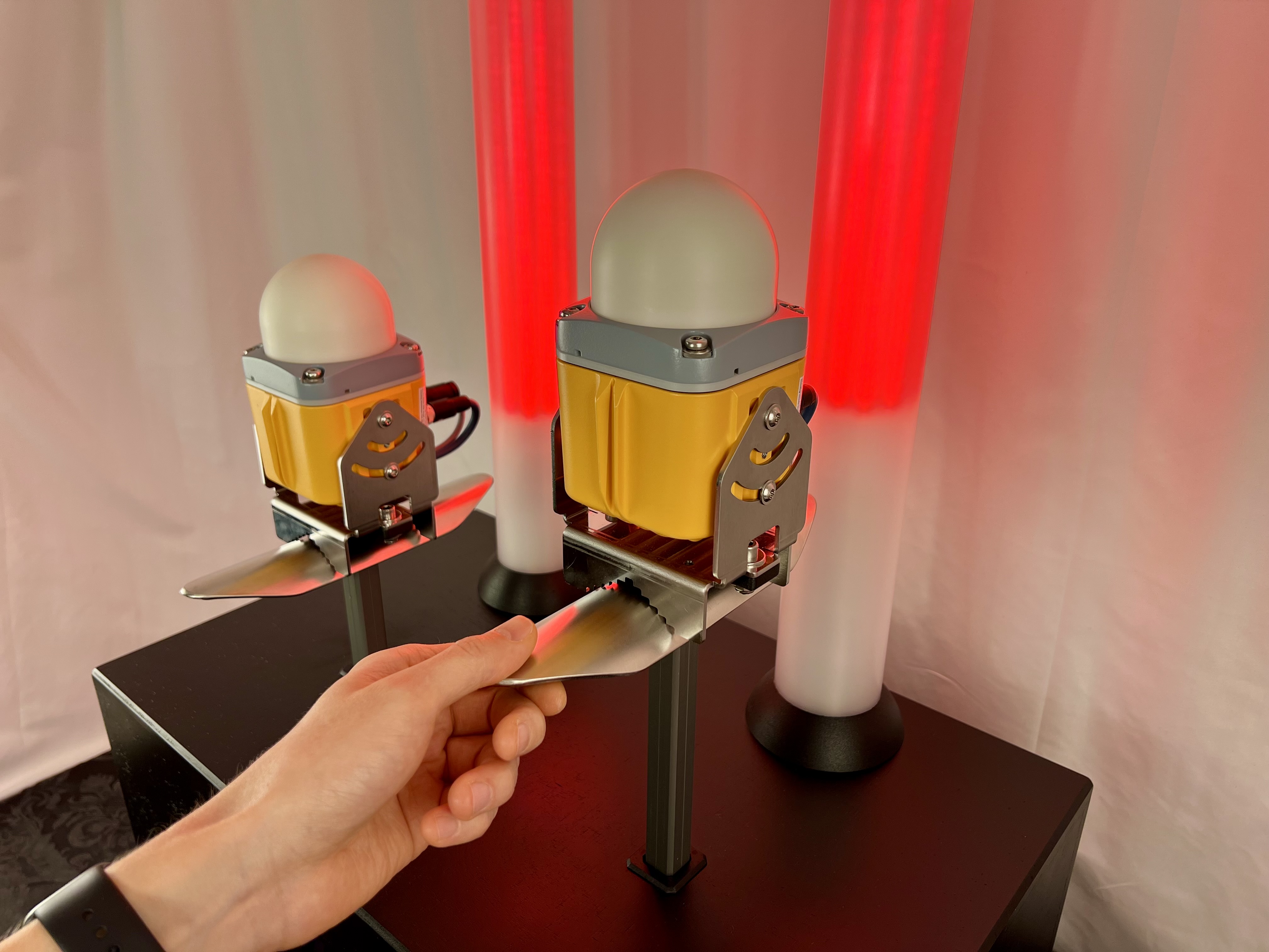 Projekt Radar Demonstrator LED Effekt Fehler